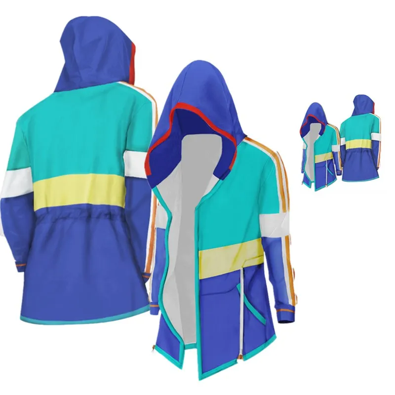 

Толстовка с капюшоном для косплея аниме Zom 100, список мертвых, Шизука, миказуки, свитшот с капюшоном для мужчин и женщин, повседневная куртка на шнуровке, пальто