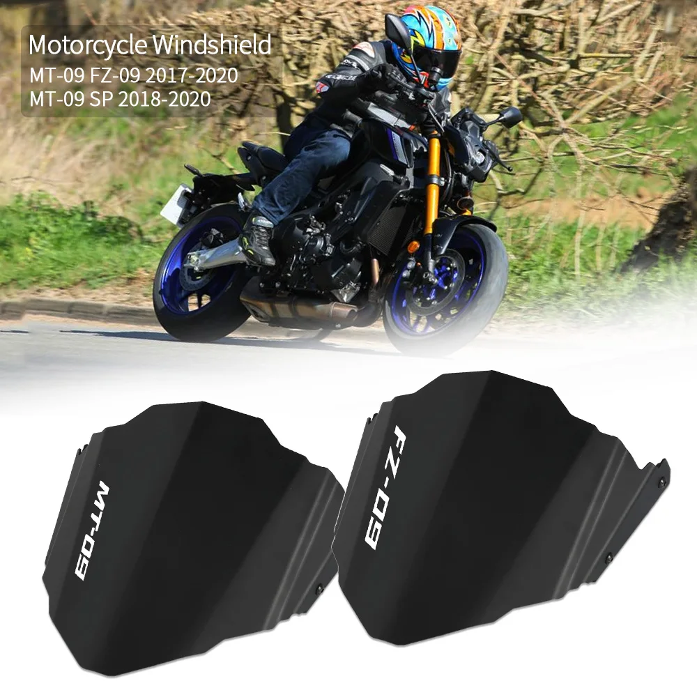

Motorcycle Parts Windshield Windscreen Wind Shield Deflectore Air Wind Deflector For YAMAHA FZ-09 MT-09SP FZ09 MT FZ 09 MT-09/SP