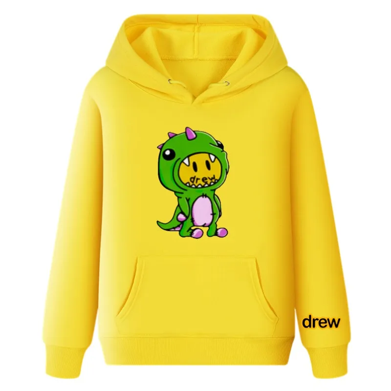 

Drew House Men/Woman Couple Hoodies Sweatshirts Fleece Tracksuit Sports Sweatshirt 2022 Autumn Winter Japanese Casual Jumper