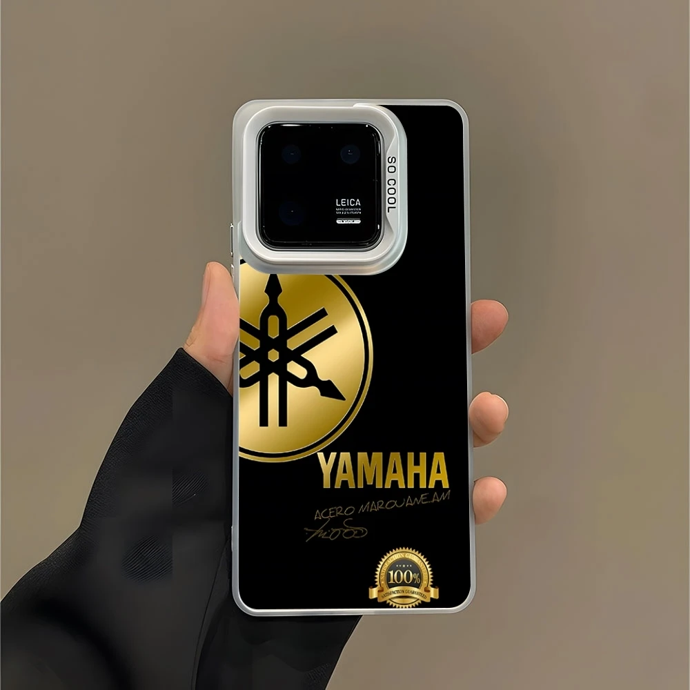Мотоциклетный японский чехол для телефона Y-YAMAHAes цветной серебристый модный Samsung