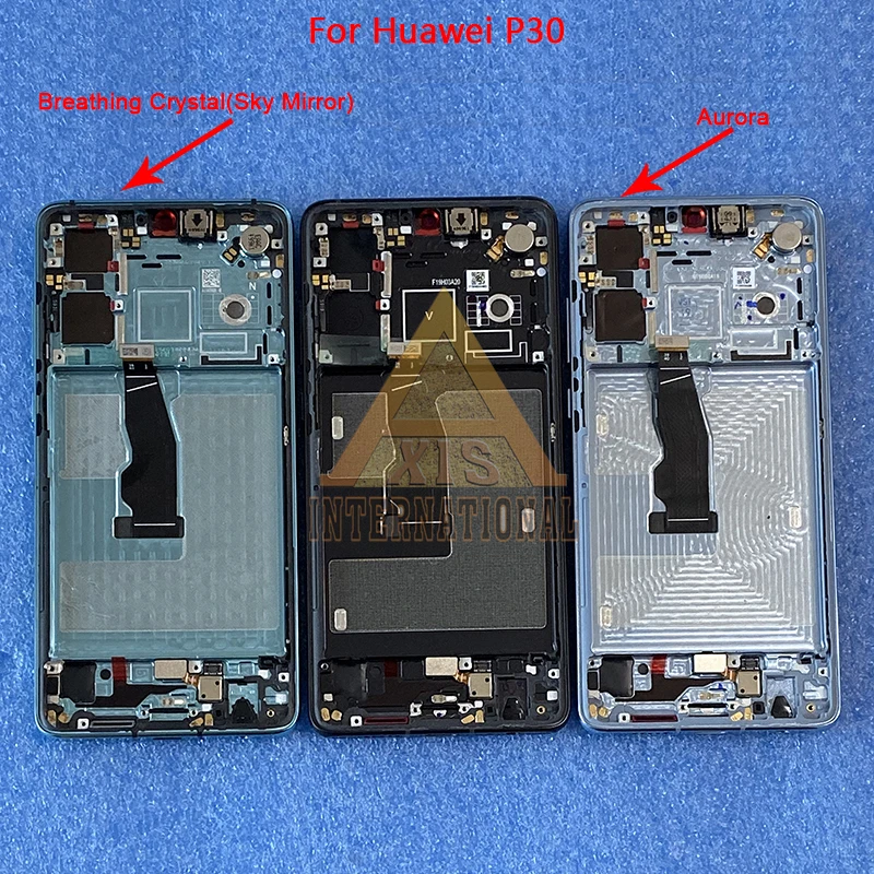 

OLED 6.1'' For Huawei P30 LCD ELE-L09 Display Screen Touch Panel Digitizer For Huawei P30 ELE-L29 LCD Frame ELE-AL00 Display