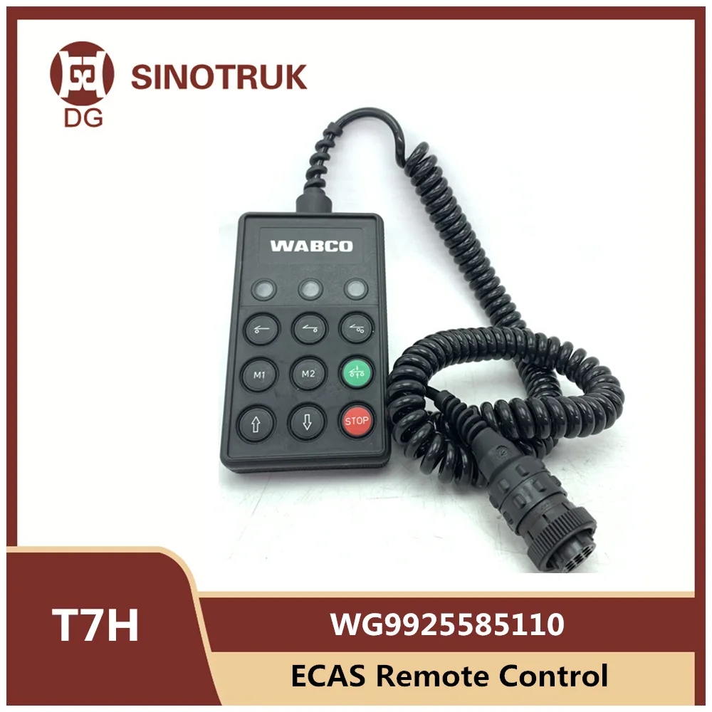 ECAS Remote Control WG9925585110 For Sinotruk Howo T7H Rear Airbag Height Control Switch Original Truck Parts