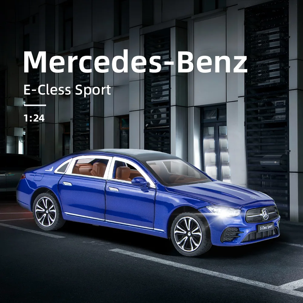

Модель автомобиля Mercedes Benz E300L E-cless Спортивная, 1:24, литый под давлением металлический сплав