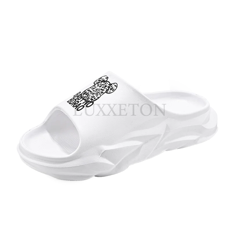 

Slippers Men Summer Indoor Flip Flops Male Female Unisex Casual Slip-on Slipers Platform Breathable Beach Thick Non-slip Solid