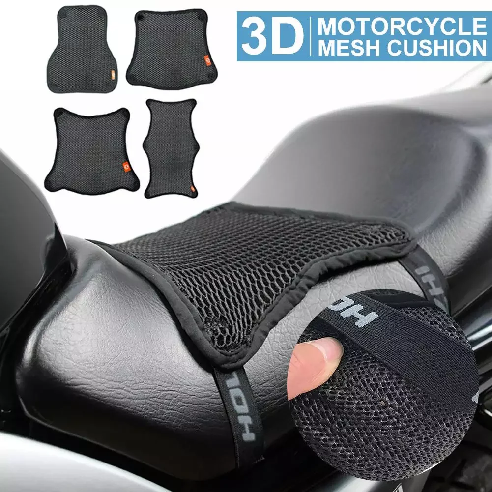 

Seat Cushion Cover 3D Mesh Protector Insulation Cushion Honeycomb Motorcycle Seat Cover Cushion Universal