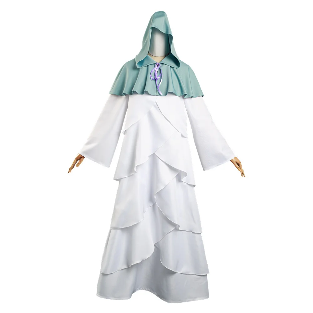 

Anime The Promised Neverland Mujika Cosplay Dresses Ghost Mujika Costumes Cloak Dress Outfit Halloween Carnival Clothes