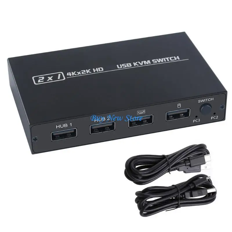 Фото Заглушки 20ce и воспроизведение 2PORT HDTV KVM Switcher с HDCP 1.4, поддержка USB Hubs для мониторинга хостов. Общие клавиатуры, №5