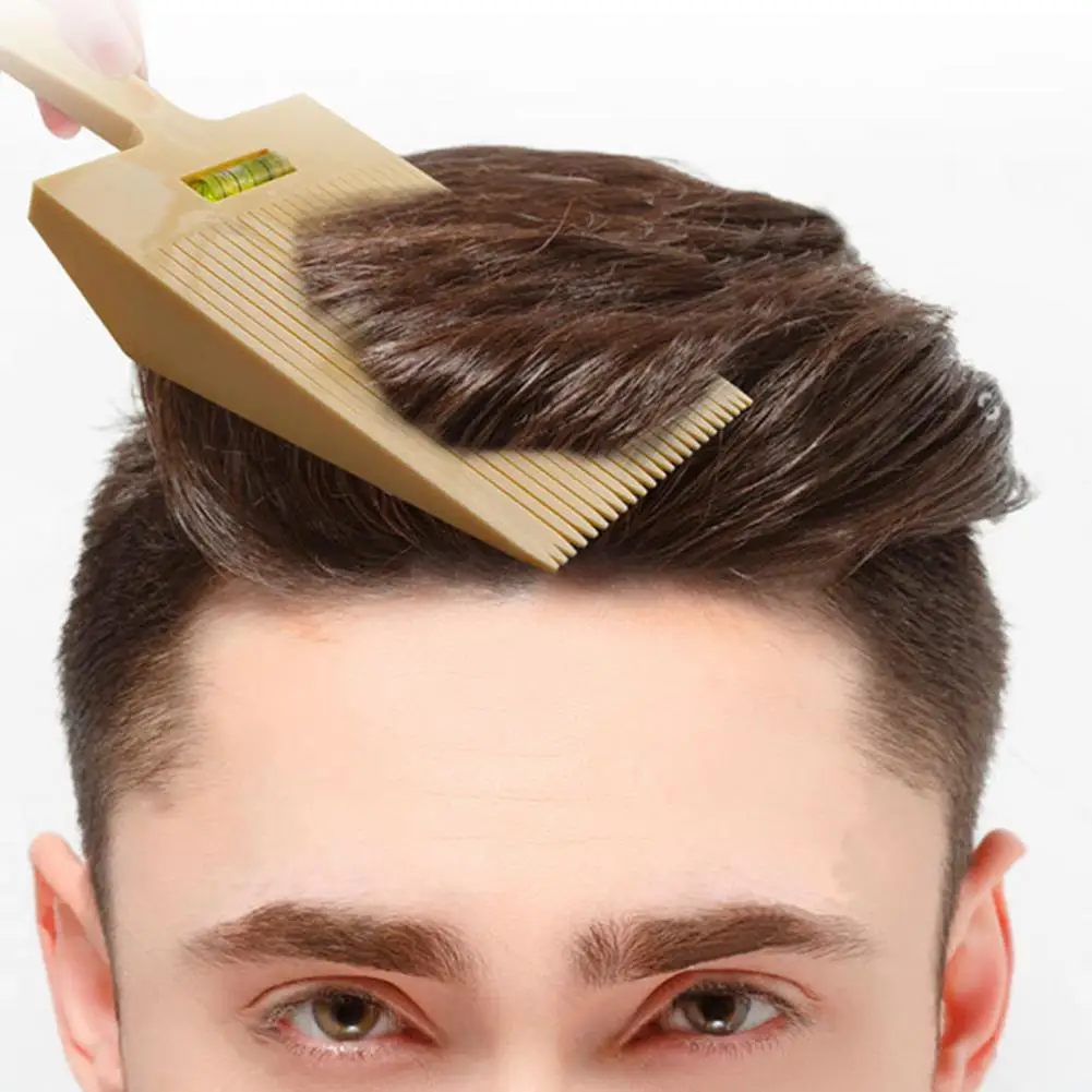 

Расческа Профессиональная с плоским верхом, двухсторонний инструмент для стрижки волос, для парикмахерских салонов