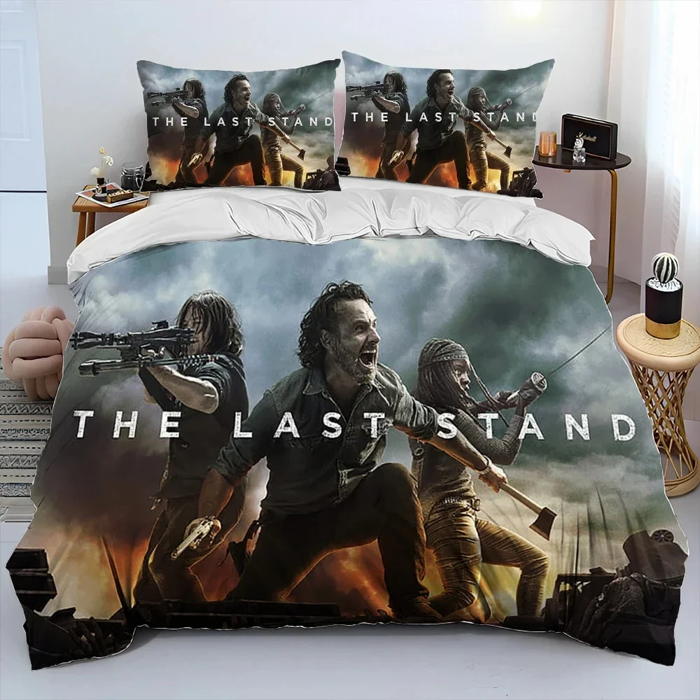 Комплект постельного белья Horror TV The Walking Dead Lincoln пододеяльник комплект наволочка