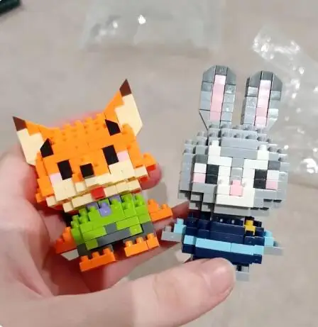 Конструктор Детский развивающий зверополис