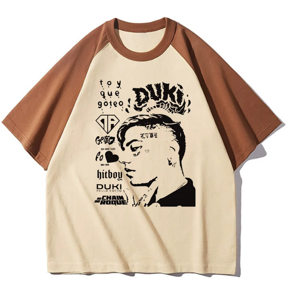 Топ Duki женский эластичный в современном стиле комикс для девушек японская одежда