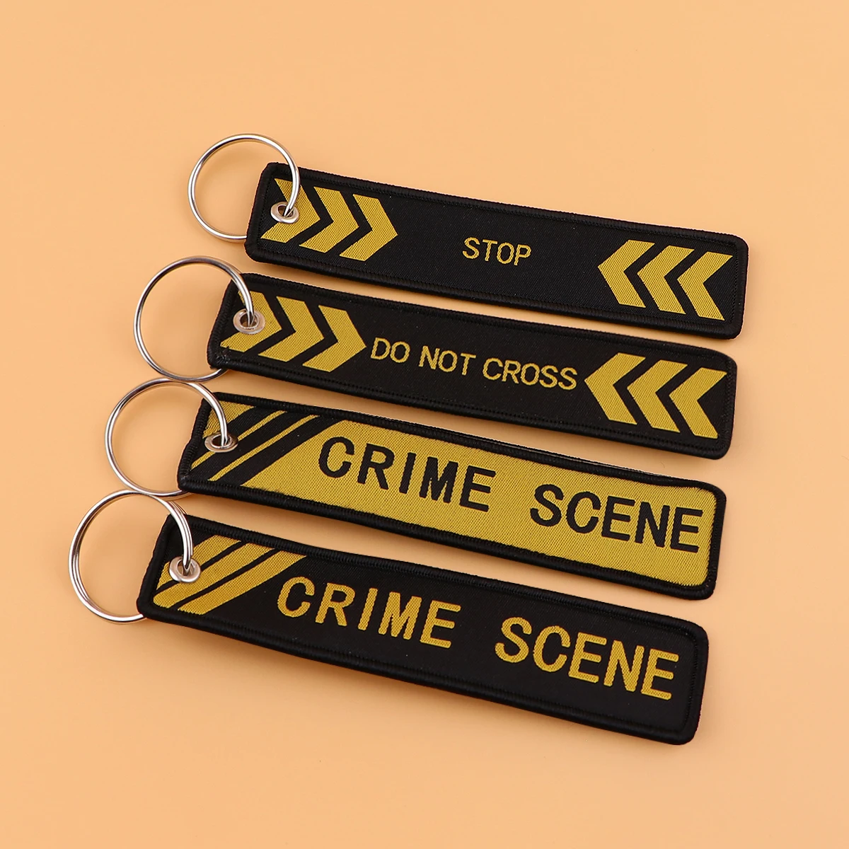 Классический серебряный металлический брелок для ключей унисекс