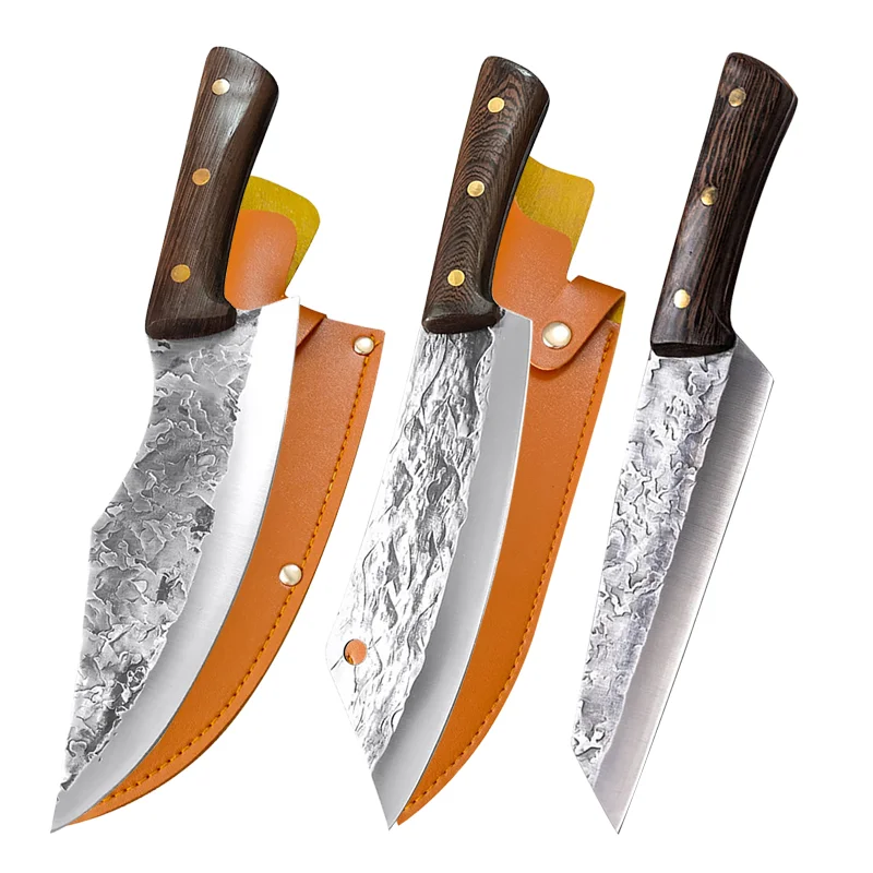 

Boning Knife Forged Butcher Knife Kitchen Stainless Steel Meat Chopping Knife Serbian Chef Slicing Cutter Knife Cooking Tools