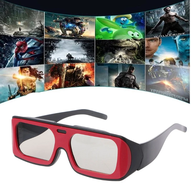 3D-визуальный эффект обновленный стиль 3D-киноигровые очки прозрачные и
