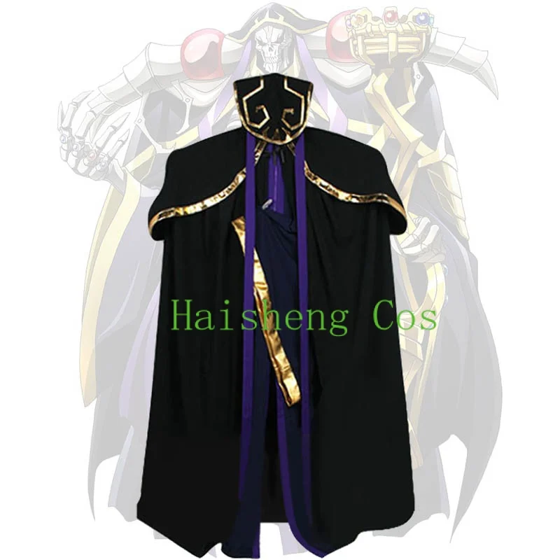 

2022 оригинальные костюмы для косплея Ainz Ooal Robe Skeleton Mage Хэллоуин