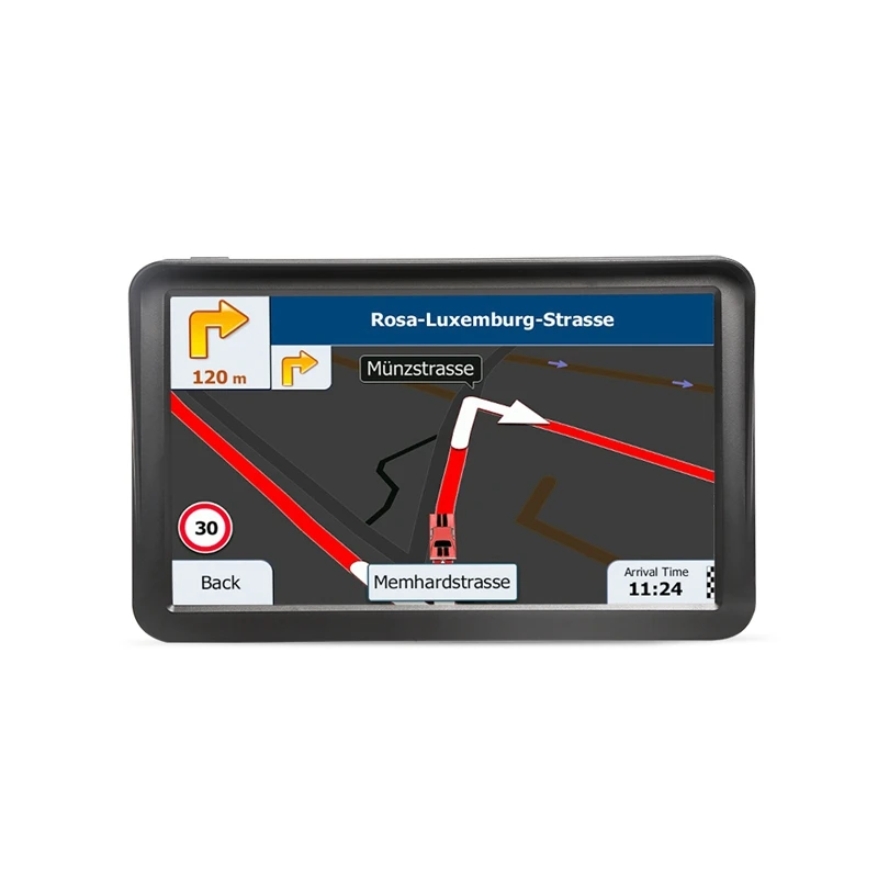 9-дюймовый автомобильный емкостный экран Gps-навигатор Bluetooth Fm 8G 256M плееры Mp3/Mp4