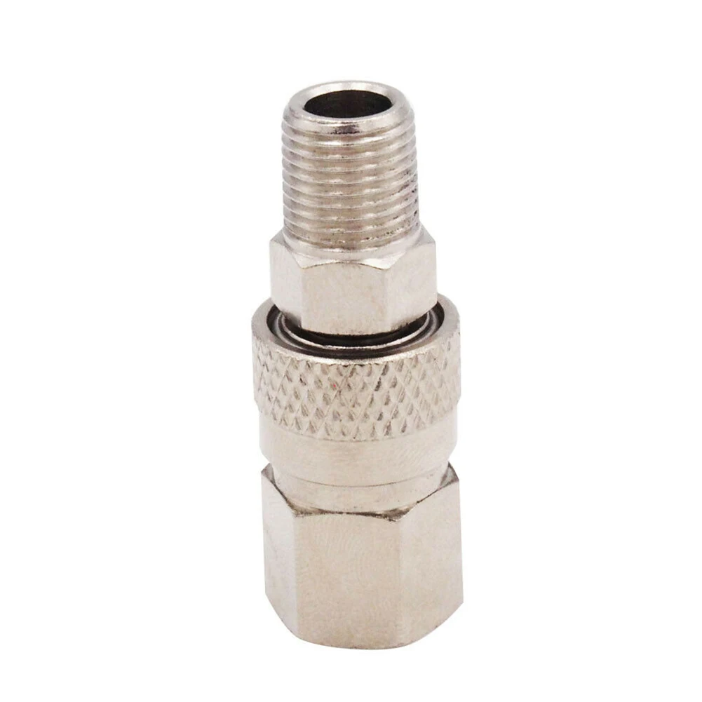 

PCP Paintball Quick Disconnect Male Female Connector Set 8mm 1/8" Npt Thread 3000psi Fast Twist Fittings Quick Coupler Adapter