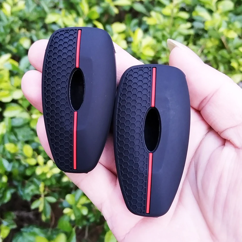 Силиконовый чехол для автомобильного ключа Ford Puma Grand C Max Focus Mondeo Kuga Fiesta Ecosport Transit