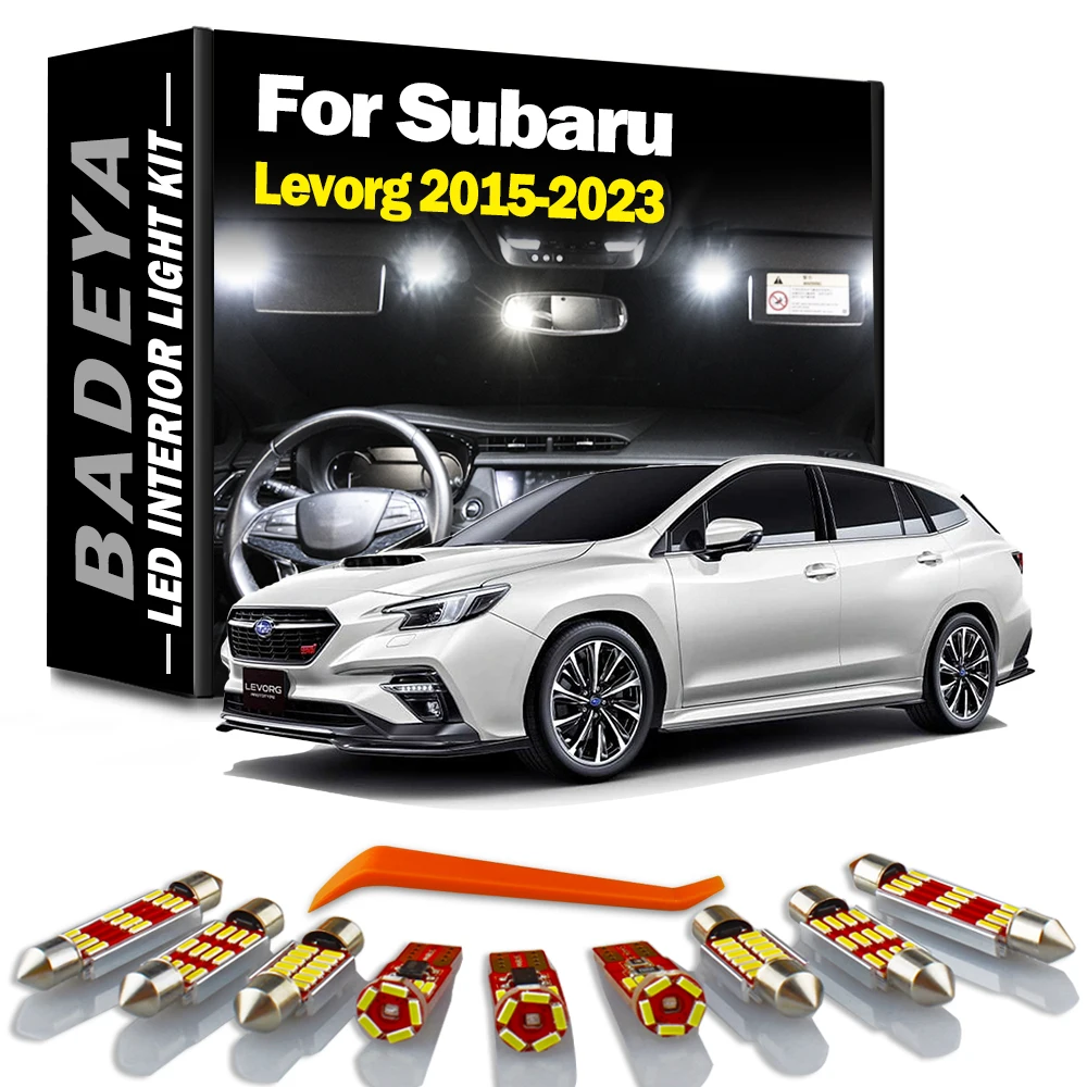 BADEYA 8 шт. интерьерные фотообои комплект для Subaru Levorg 2015-2017 2018 2019 2020 2021 2022 2023