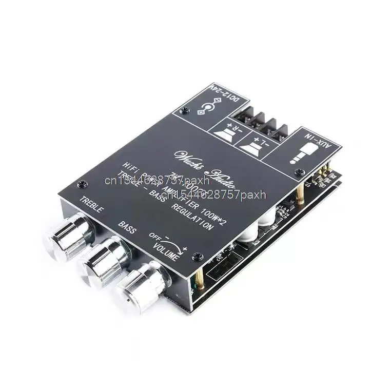 Плата усилителя сабвуфера 502MT 2*50 Вт высокой мощности для аудиосистемы с