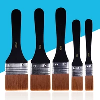 wood handle paint brushes professional watercolor brush for stains varnishes glues gesso paint brush painting tools art supplies