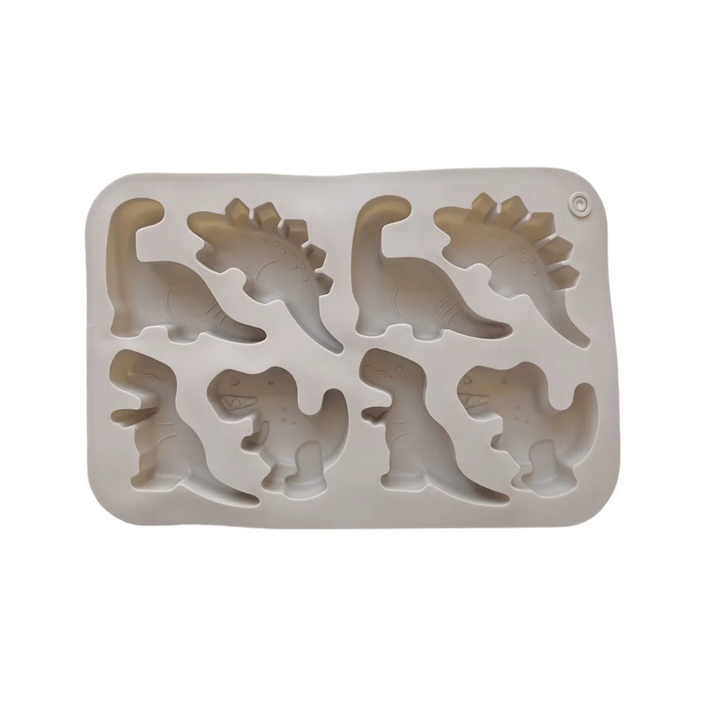 

Силиконовая форма для шоколада 3D динозавр 8 полостей
