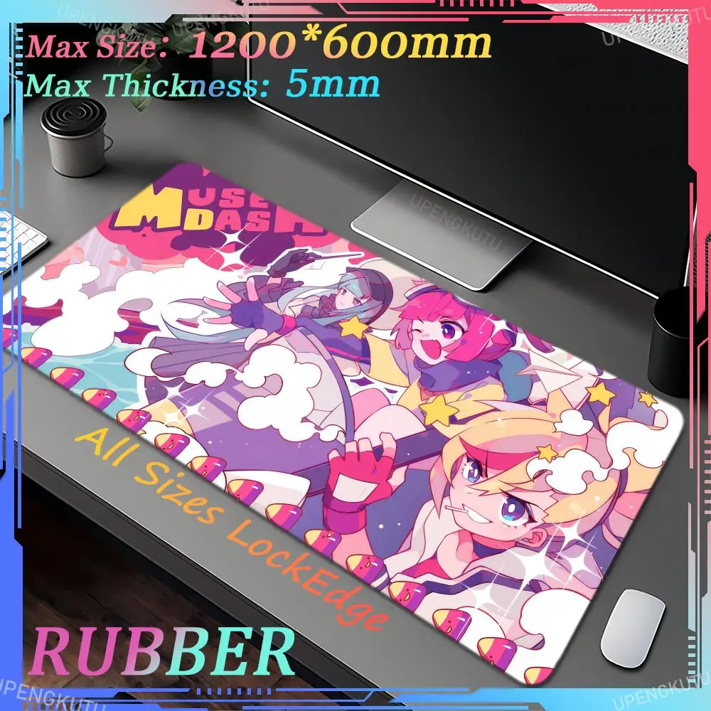 Аниме M_Muse D_Dash компьютерная игра XXL коврик для мыши супер большой новый милый