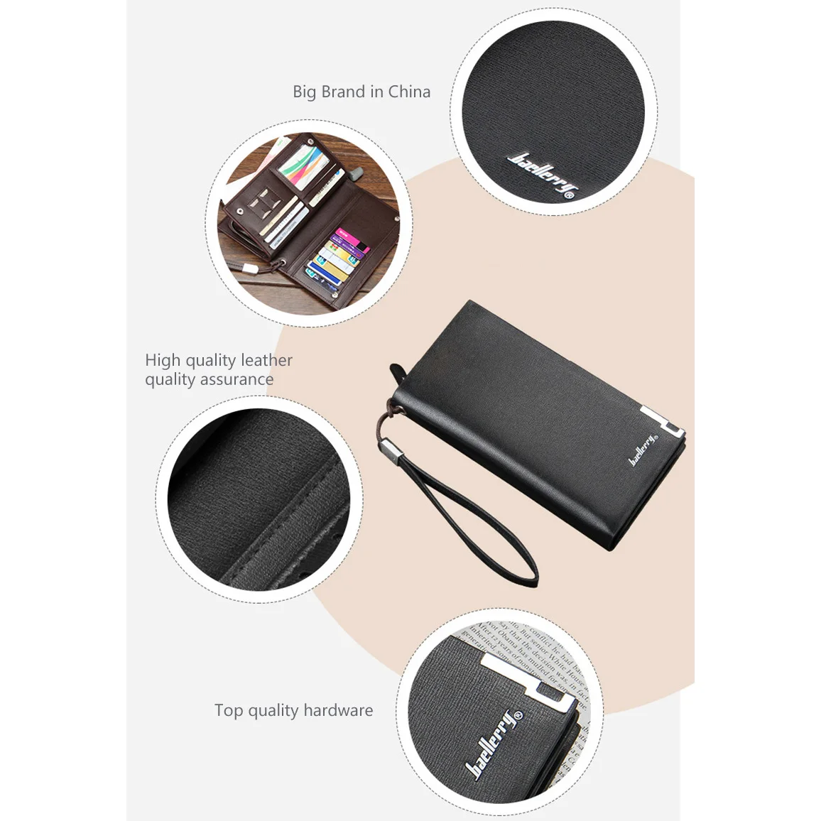 Long Coin Purse Men Wallet Male Phone Money Clutch Bag Caibu For Business Card Holder Gift Cardholder Cellphone Murse Fashion