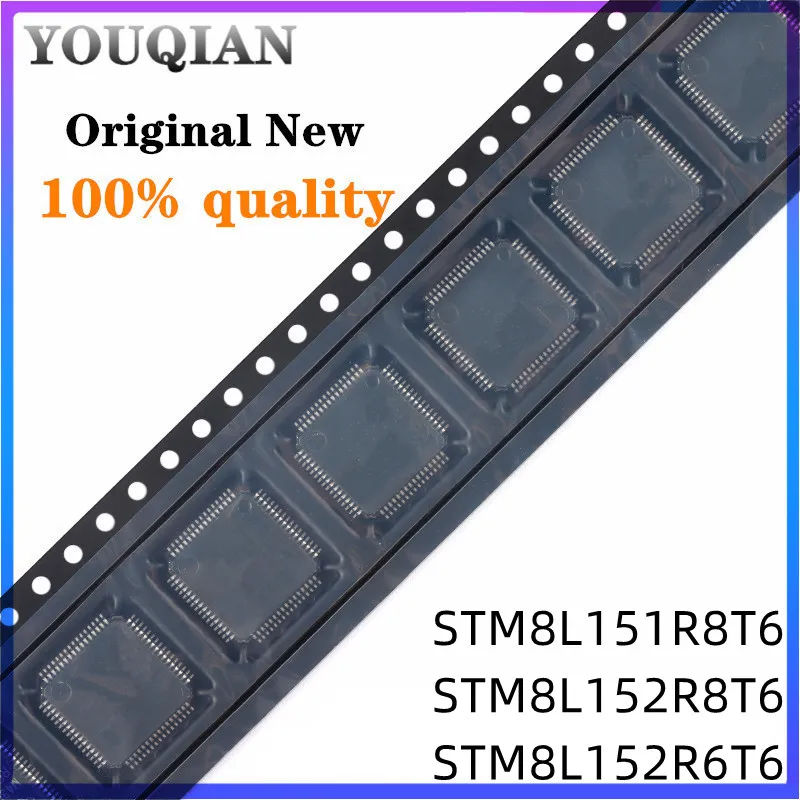 

(5piece)100% New STM8L151R8T6 STM8L152R8T6 STM8L152R6T6 QFP-64 Chipset