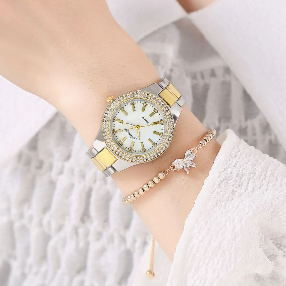 Watch For Women Watches 2022 Best Selling Products Luxury Watch Luxury Brand Reloj Mujer Watch Bracelet Set Diamond Steel Band