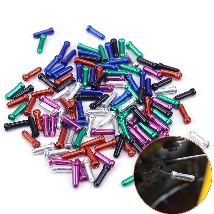 

20 шт. велосипедные Кабельные заглушки, велосипедные концевые заглушки, тормозной рычаг переключения передач, наконечники троса, обжимы, задняя крышка, велосипедные аксессуары