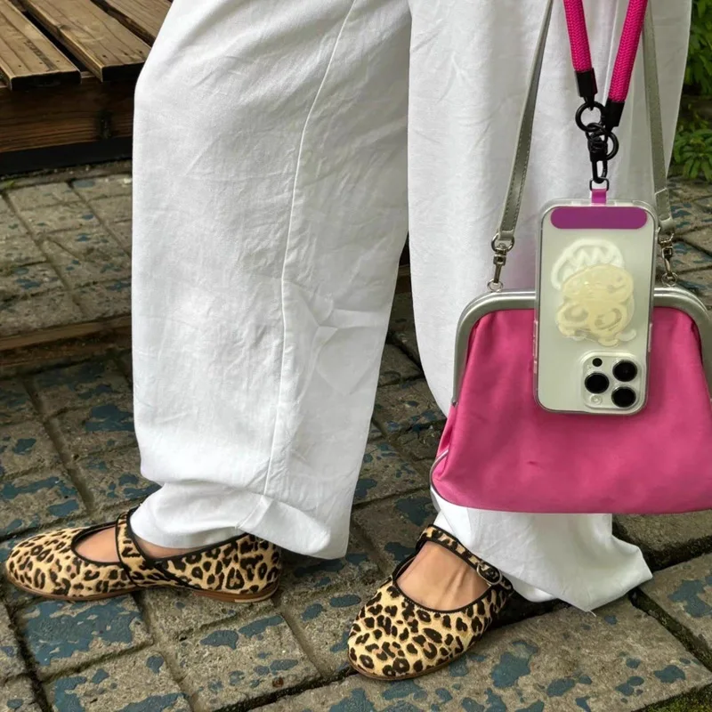 Новые модные туфли на плоской подошве с леопардовым принтом Мэри Джейн