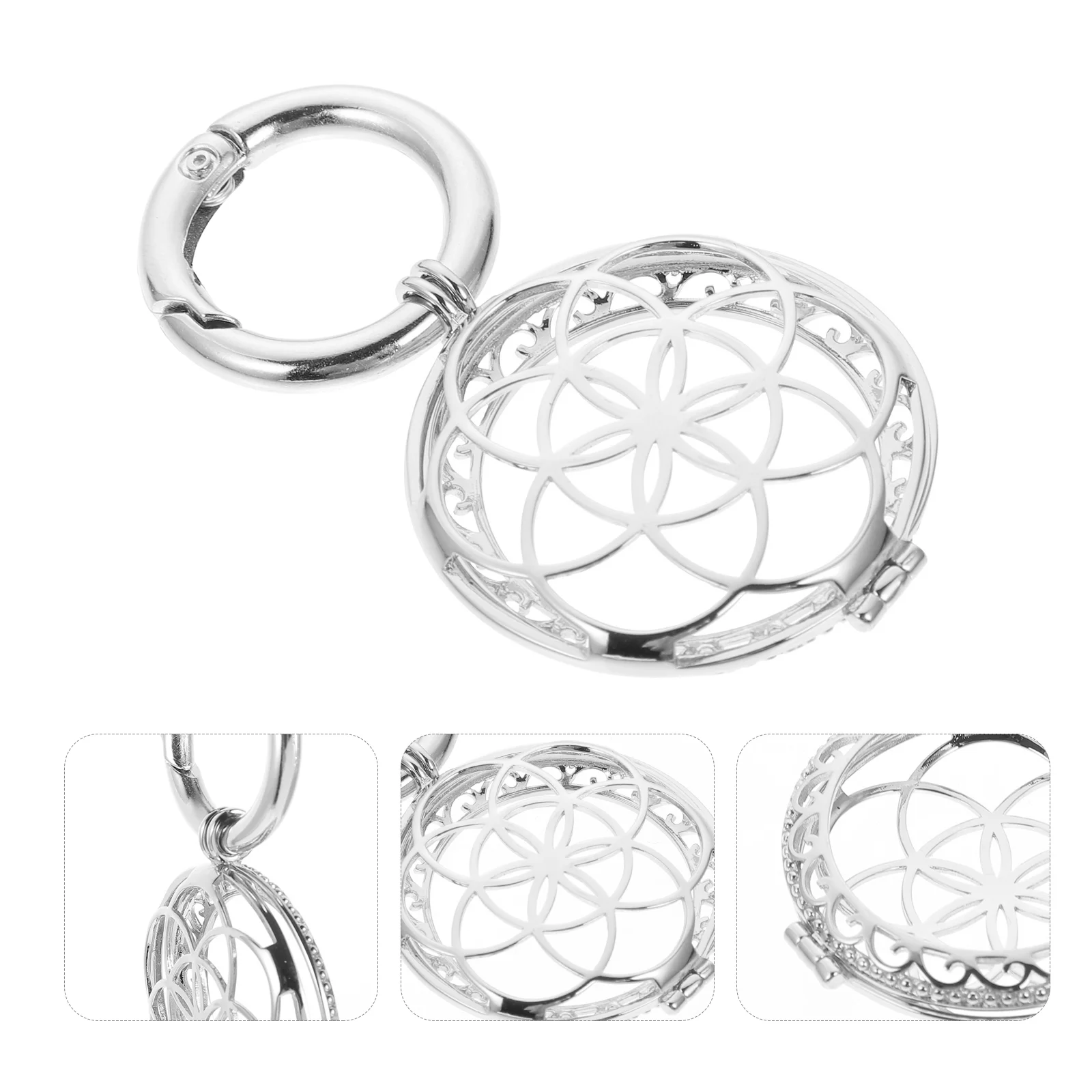 

Case Cover Tracer Metal Shell Air Tag Holder Anti Scratch Portable Lightweight Keychain Pendant