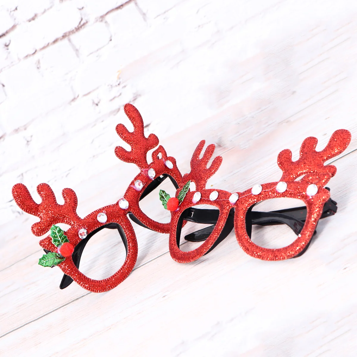 

Christmas Eyeglasses Glasses Reindeer Eyeglass Party Antlers Elk Eyewear Deer Novelty Cosplayprop Holiday Santa
