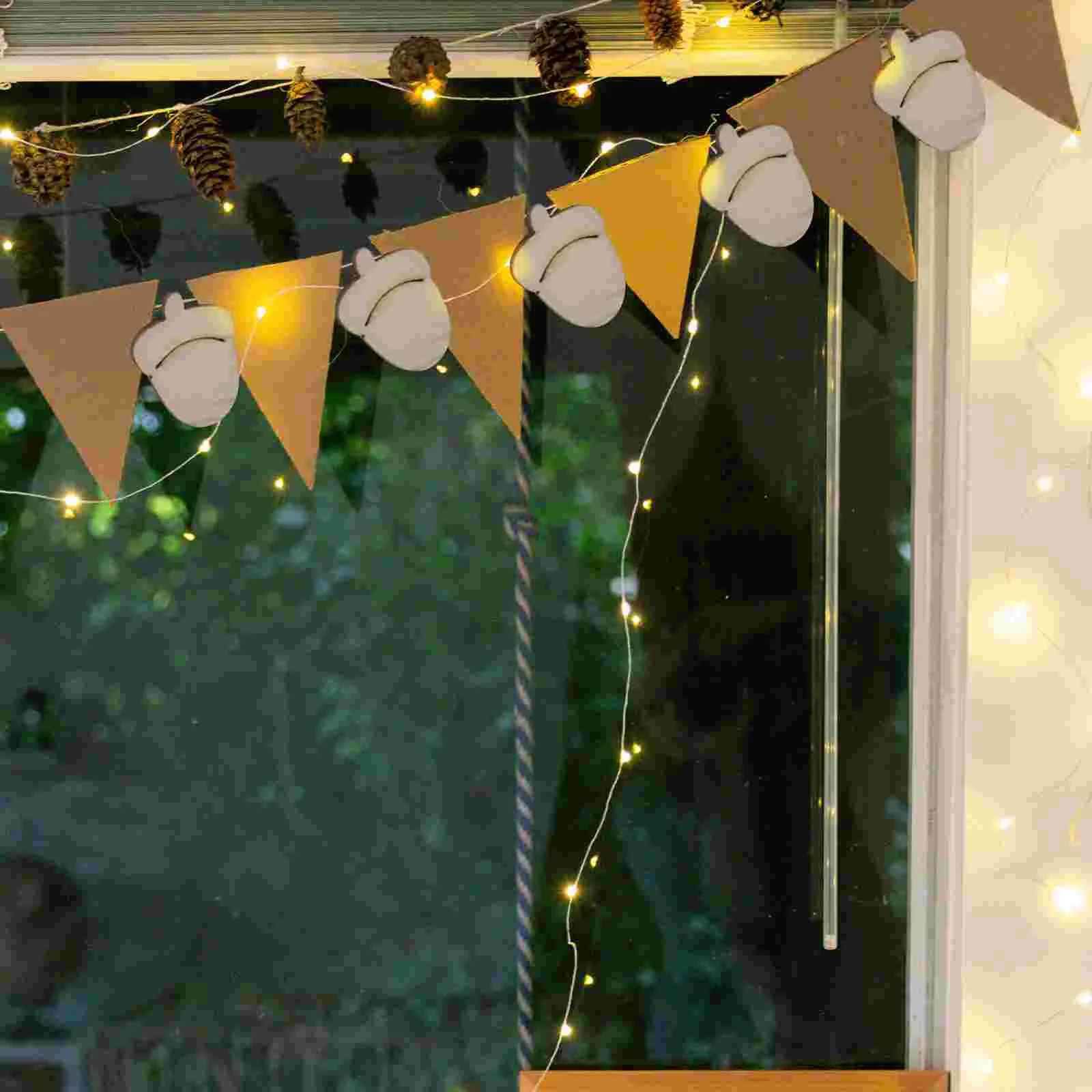 200 шт. этикетка лесной ветер деревянные чипсы детские украшения мини-животные