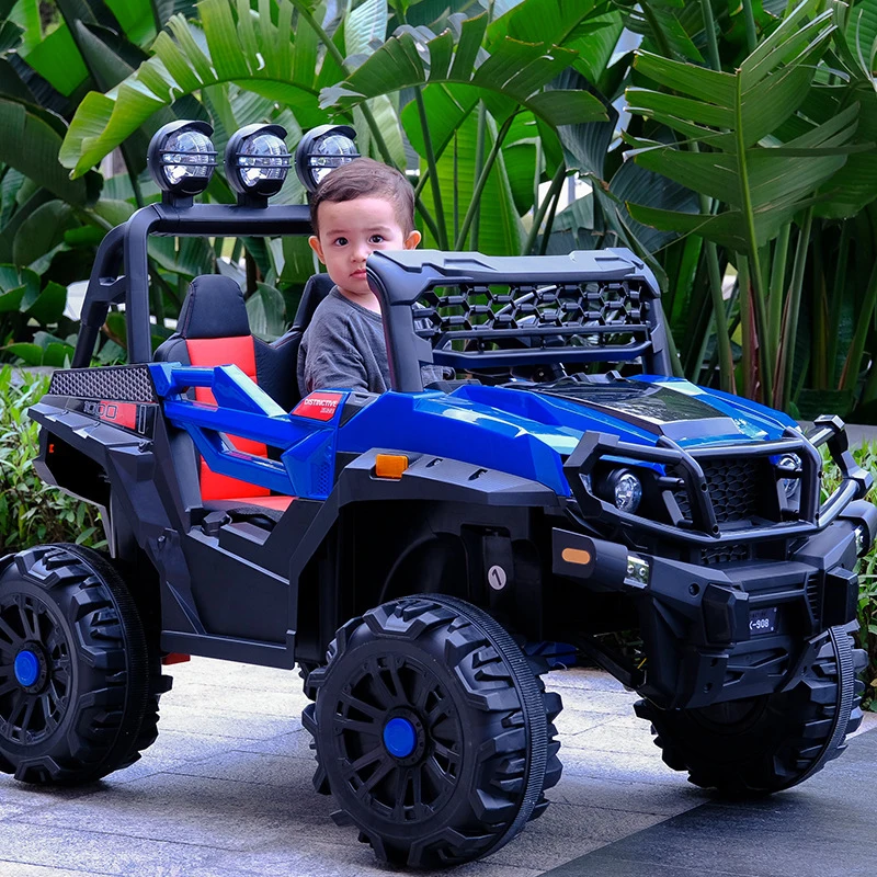 

Kids electric cars four wheel drive 0-6 years old children riding game toy off-road vehicle 12V electric car for kids