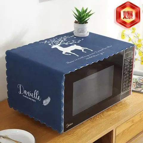 

Чехол для микроволновки, кожаный чехол для стиральной машины, с защитой от жира, в скандинавском стиле, простой чехол для духовки