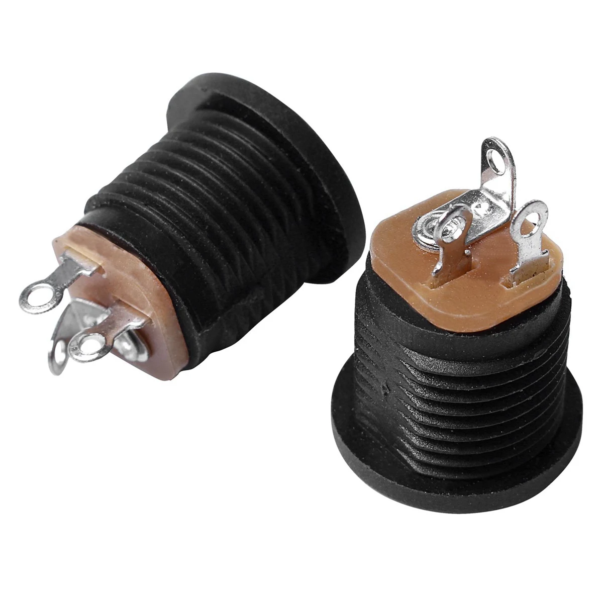 20 шт. Штекерный адаптер питания постоянного тока 2 5 мм X и 10 панельных креплений