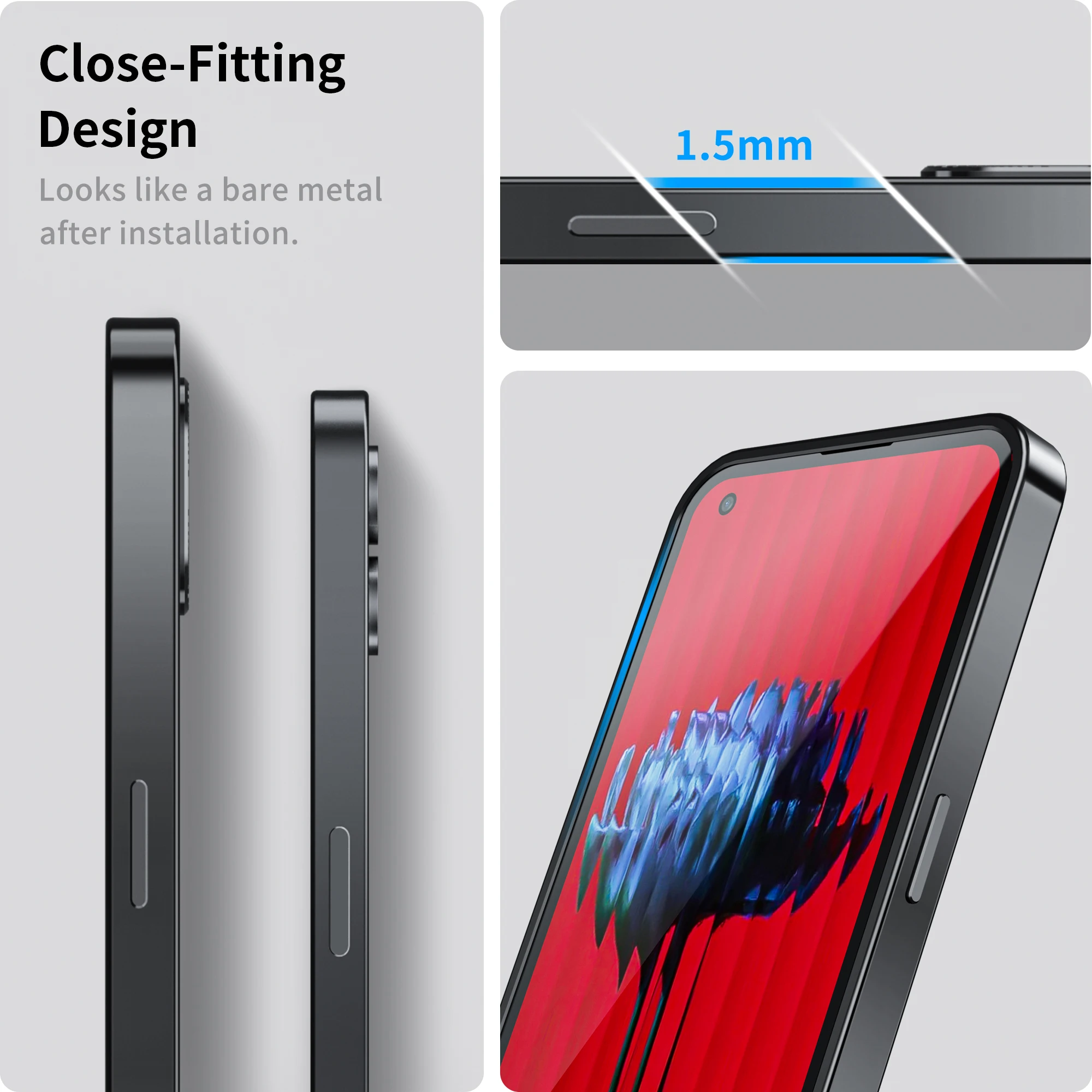 Metal Frame Case On For Nothing phone 1 Magnetic Phone Case Wireless Charging Matte Cover for No thing phone one phone1 (1) Capa