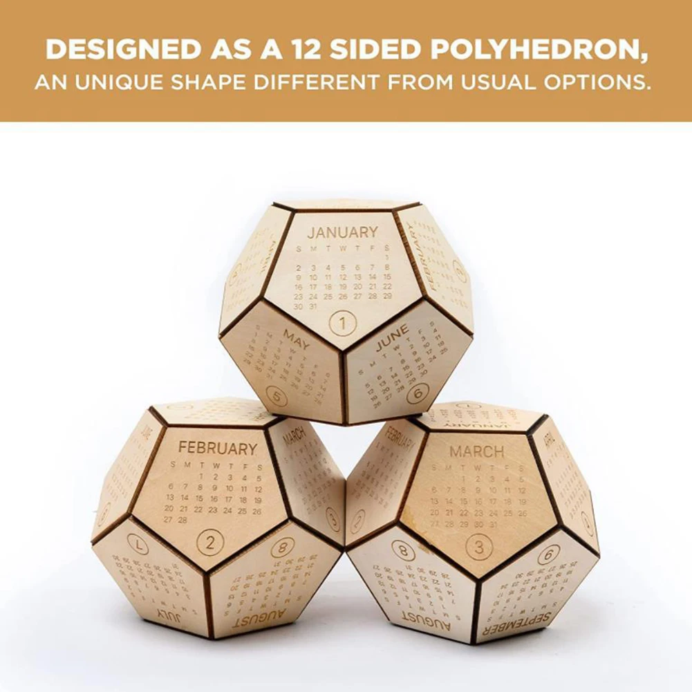 Деревянная необычная детская игрушка для футбола с календарем |