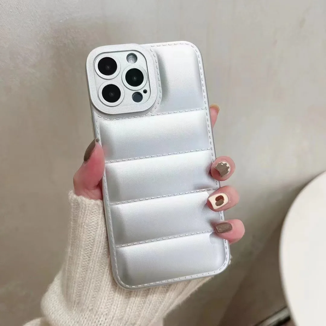 Роскошный брендовый защитный чехол VIP TNFS для камеры iPhone 13/12/11pro MAX XS XR 7 8 Plus пуховые