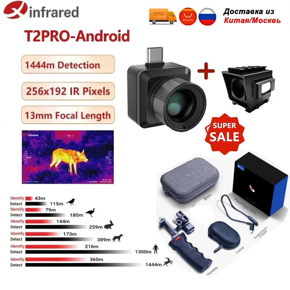 

InfiRay T2PRO Тепловизор