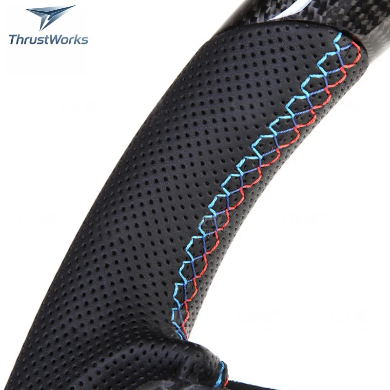 Фото Руль ThrustWorks Retrofit из карбона для F23, F26, F30, F80, F46, X1, X3, X4, X5, M1, M2, M3, G20, G80. Новинка, высокое качество. №3