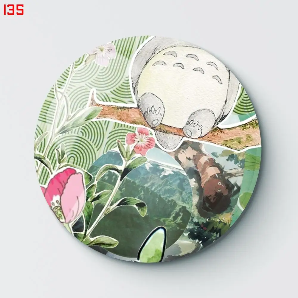

Брошь на пуговицы TOTORO 00135, булавка, аксессуары для ювелирных изделий, модная брошь на заказ, значки на лацкан