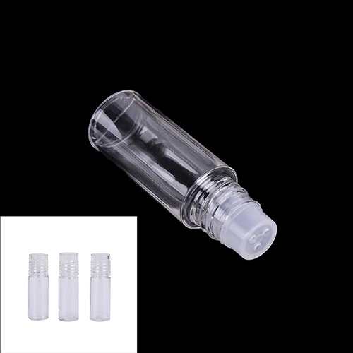 

3ml Plastic Empty Cosmetic Sifter Loose Powder Jars Container Screw Lid Make up