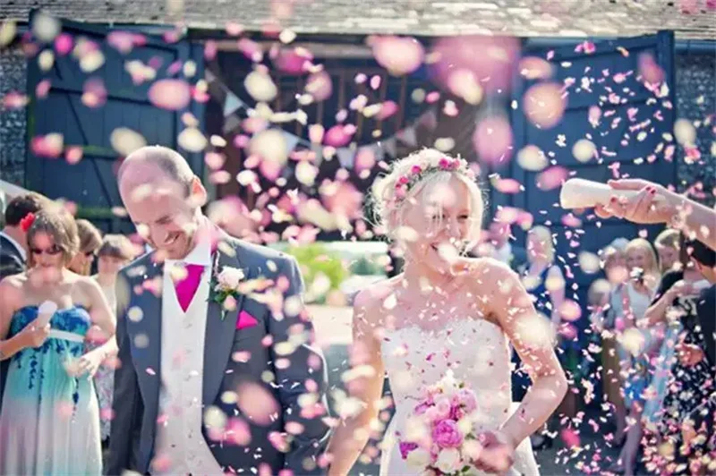 25 биоразлагаемых конфетти. Предварительно заполненные пакеты с индивидуальным