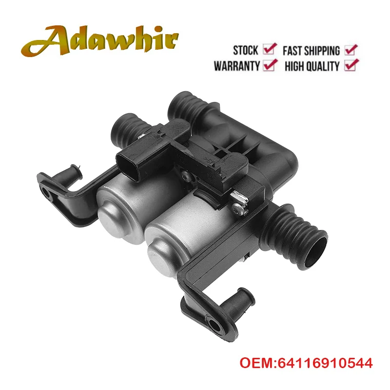 

Heater Control Valve 64116910544 1147412166 for BMW X5 E53 E70 F15 X6 E71 F16 4.4i 4.8i 35iX 40iX 64 11 6 910 544 Water Valve