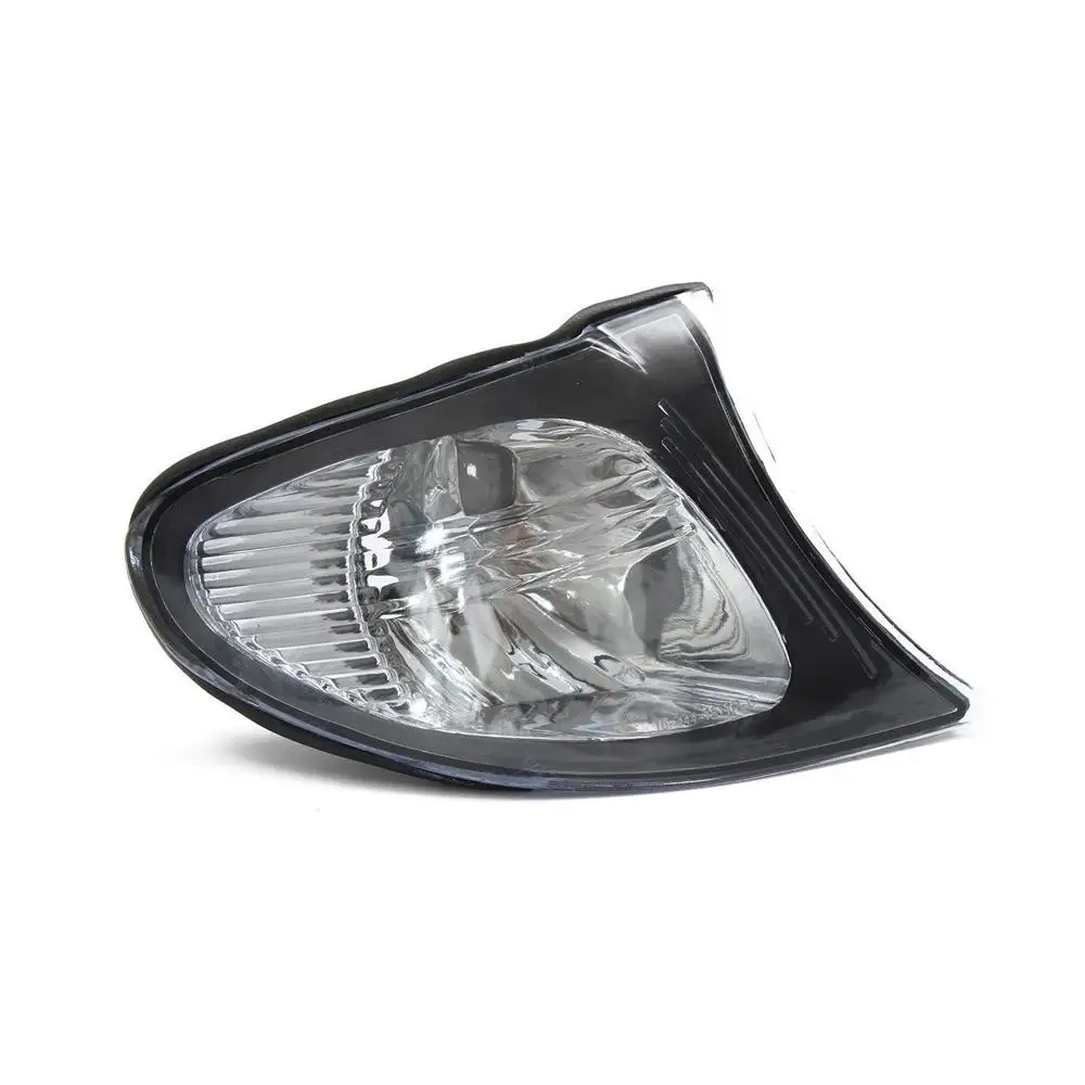 

1 Pair Corner Light Lens Turn Signal Light Cover Clear Lens For BMW E46 3-Series