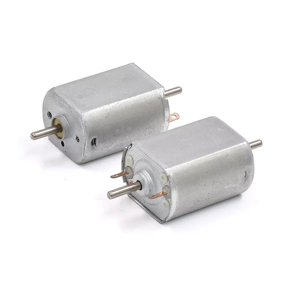 

1 шт. мини 5-полюсный ротор 130 углеродный двигатель постоянного тока 12-24 В 21000 об/мин высокоскоростной двойной вал Сильный магнитный для радиоуправляемого автомобиля железнодорожной лодки игрушка