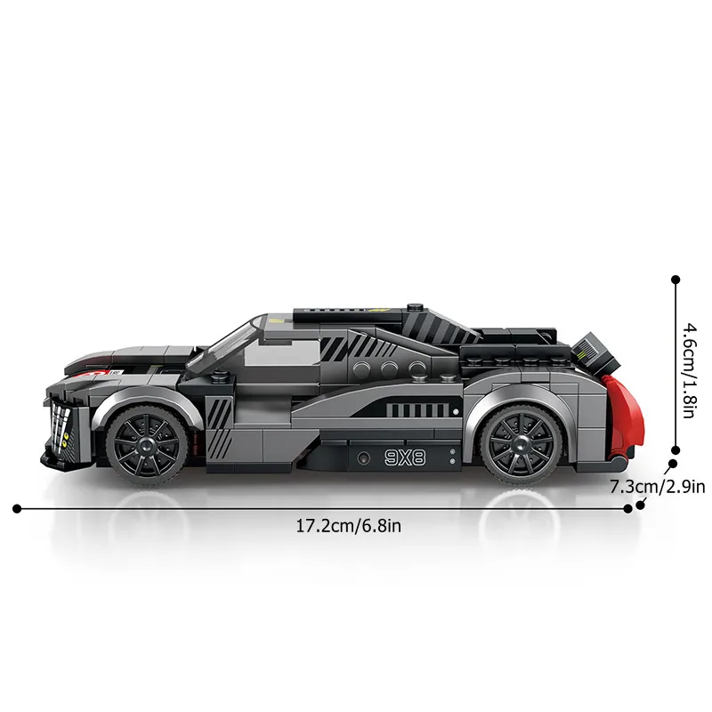 280 шт. Детский конструктор городской Спорт